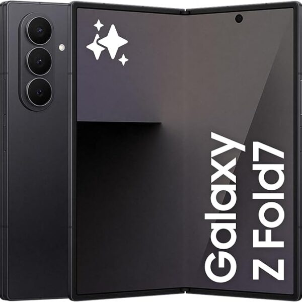 Samsung Galaxy Z Fold7 – AI Foldable Smartphone, 512GB, Jet Black